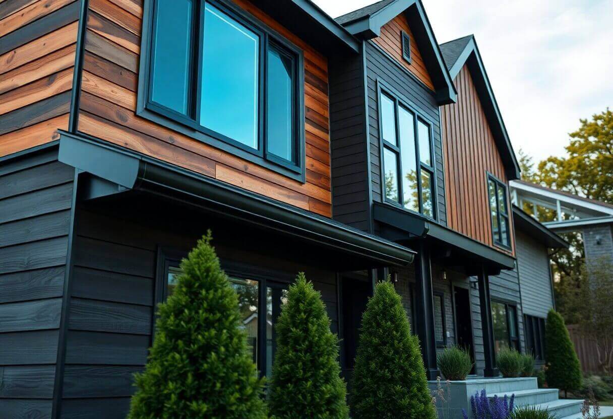 Stunning Sustainable Penthouse Rentals With Energy Efficient Siding Materials image