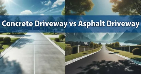Concrete Driveway vs Asphalt Driveway in Canonsburg PA