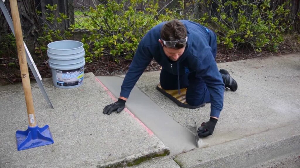 concrete sidewalk repair and replacement